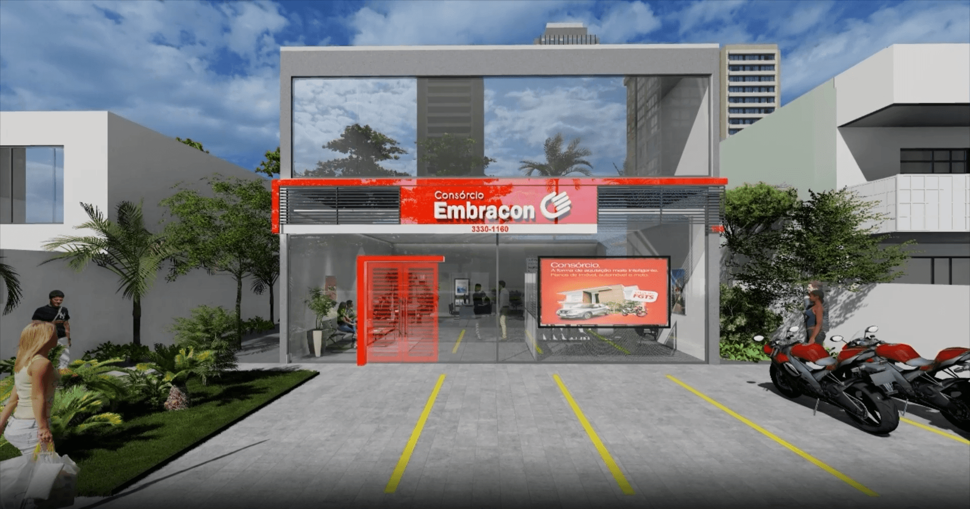 Fachada Embracon Franquias