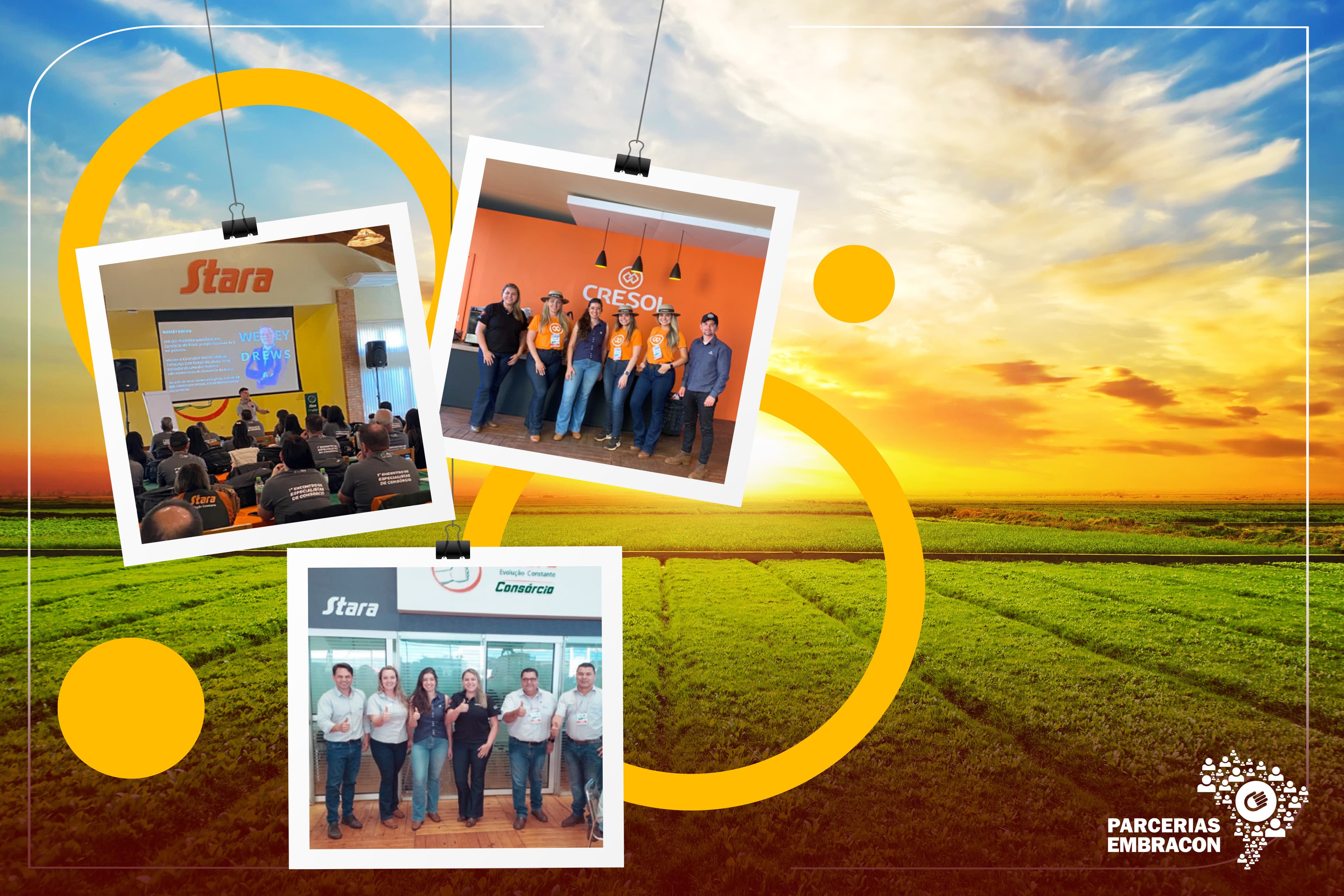 Embracon na Agrishow e Workshop Stara para Especialistas